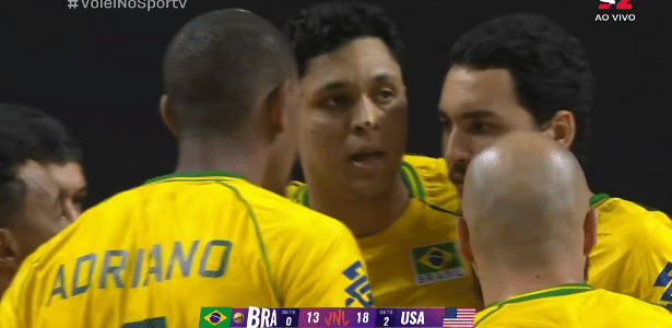 Brasil sofre revés para os Estados Unidos e vê situação na Liga das Nações se complicar