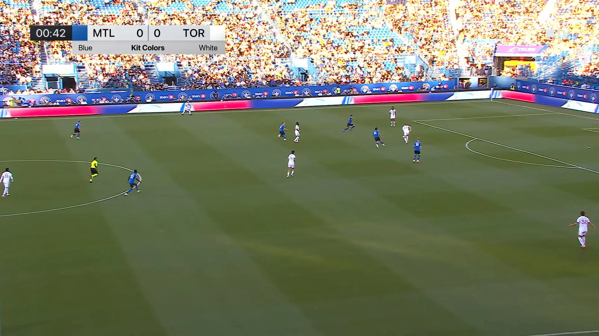 Empate sem gols marca confronto entre CF Montréal e Toronto FC na MLS