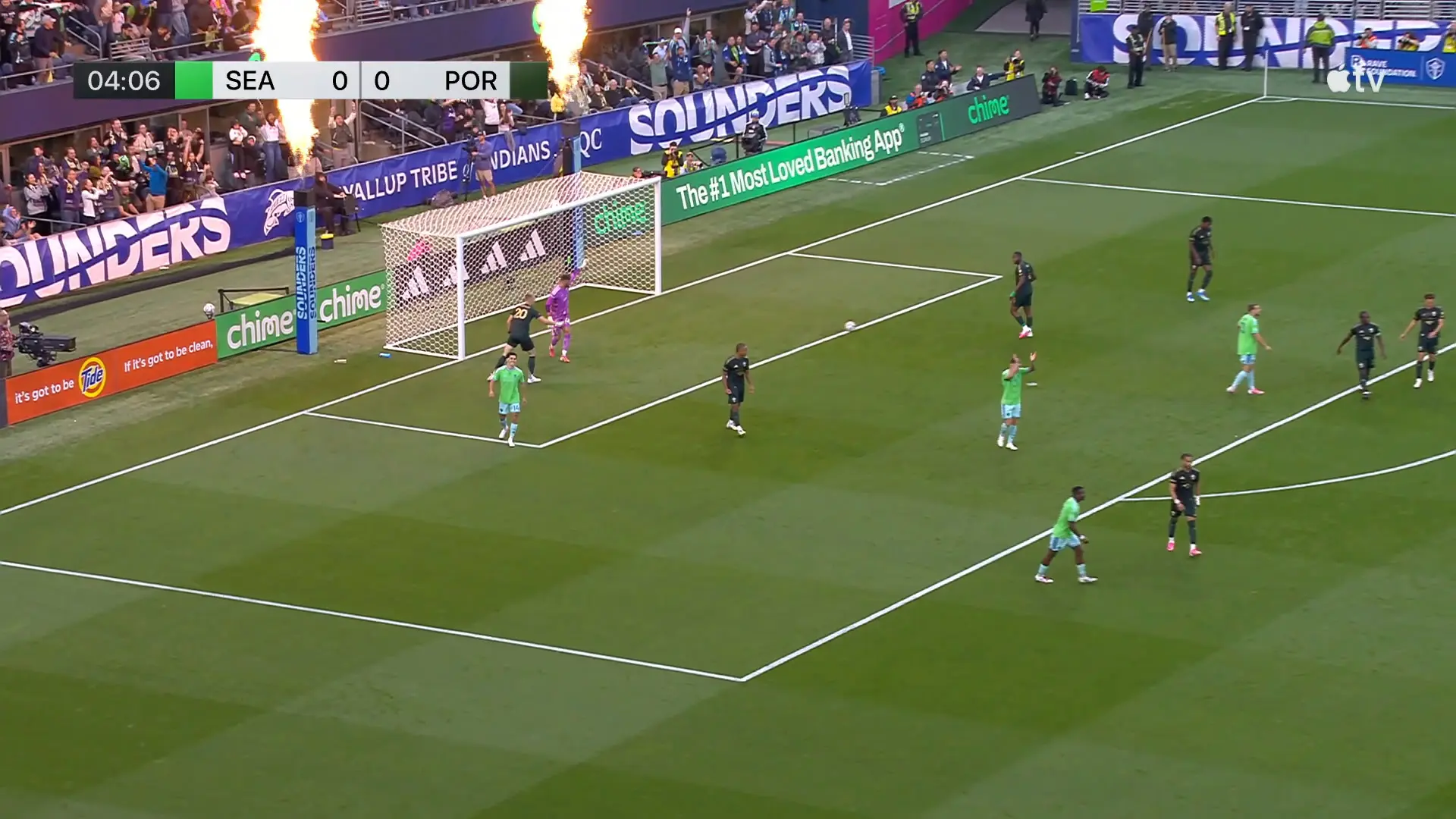 Portland Timbers domina Seattle Sounders em confronto decisivo da MLS