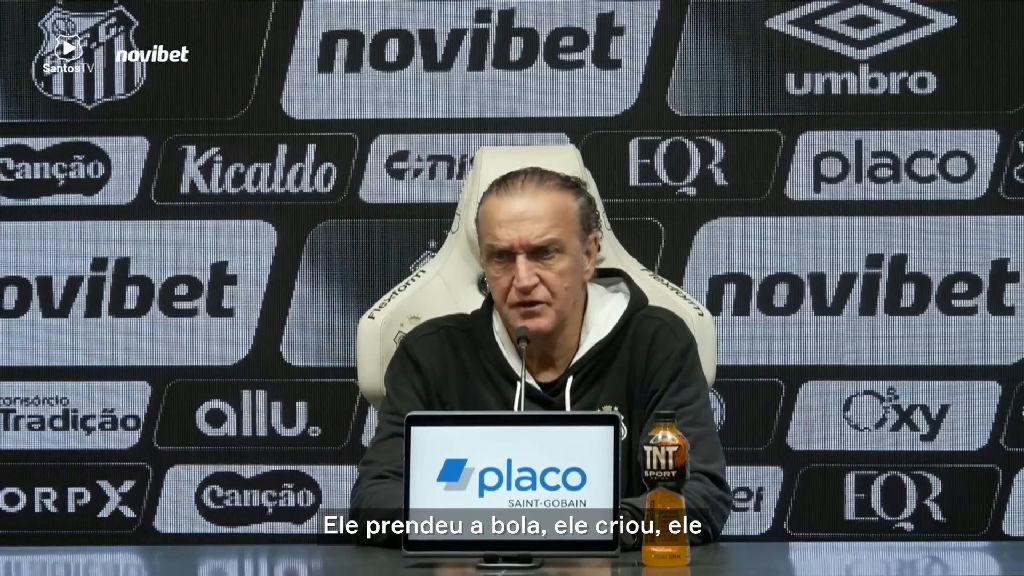 Cuca comenta possibilidade de retorno de Neymar e Gabigol ao Santos