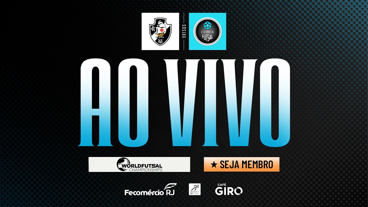 Vasco enfrenta Columbus Futsal em confronto decisivo pelo World Futsal Championships