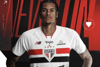 São Paulo oficializa a chegada do volante Newton em contrato de longo prazo