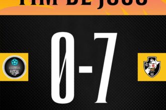 Vasco aplica goleada de 7 a 0 sobre o Columbus no World Futsal Championships