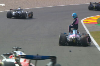 Acidente de Pierre Gasly interrompe segundo treino livre na Bélgica