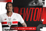 São Paulo oficializa contratação do volante Newton até 2029