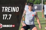 Vasco intensifica preparação física em treino realizado nesta sexta-feira