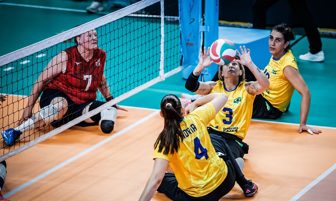 Vôlei sentado: Brasil conquista a prata no Mundial após final contra os Estados Unidos