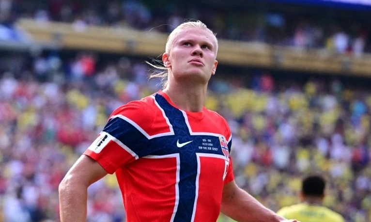 Haaland lidera ranking de novos seguidores no Instagram durante a Copa do Mundo