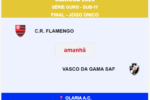 Flamengo e Vasco disputam a final do Carioca sub-11 neste sábado