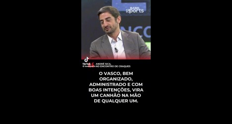 Potencial do Vasco no mercado esportivo sob a ótica de André Sica