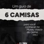 Exposição no Museu Vasco da Gama destaca seis camisas que contam a história do clube
