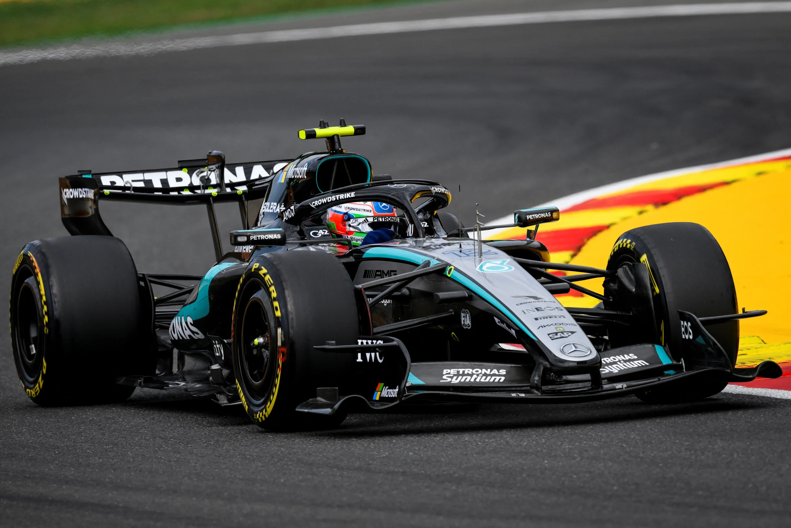 Kimi Antonelli domina terceiro treino livre do GP da Bélgica de Fórmula 1