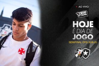 Vasco e Botafogo duelam na semifinal do torneio OPG sub-20