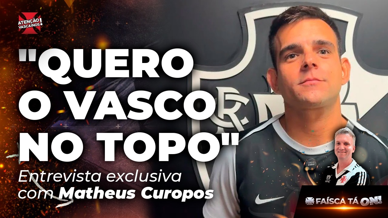 Matheus Curopos projeta futuro do Vasco e busca protagonismo na base