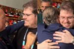 Encontro de gerações marca bastidores da cobertura de Galvão Bueno e Casimiro