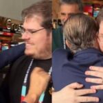 Encontro de gerações marca bastidores da cobertura de Galvão Bueno e Casimiro