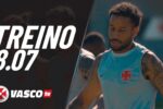 Vasco da Gama intensifica preparação em treino realizado neste sábado
