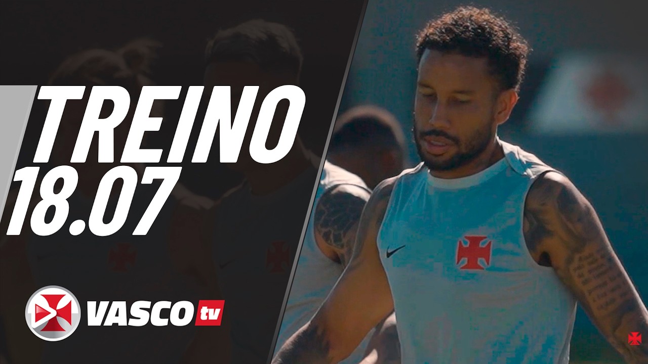 Vasco da Gama intensifica preparação em treino realizado neste sábado