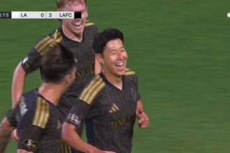 Son Heung-min brilha e LAFC domina o clássico com goleada