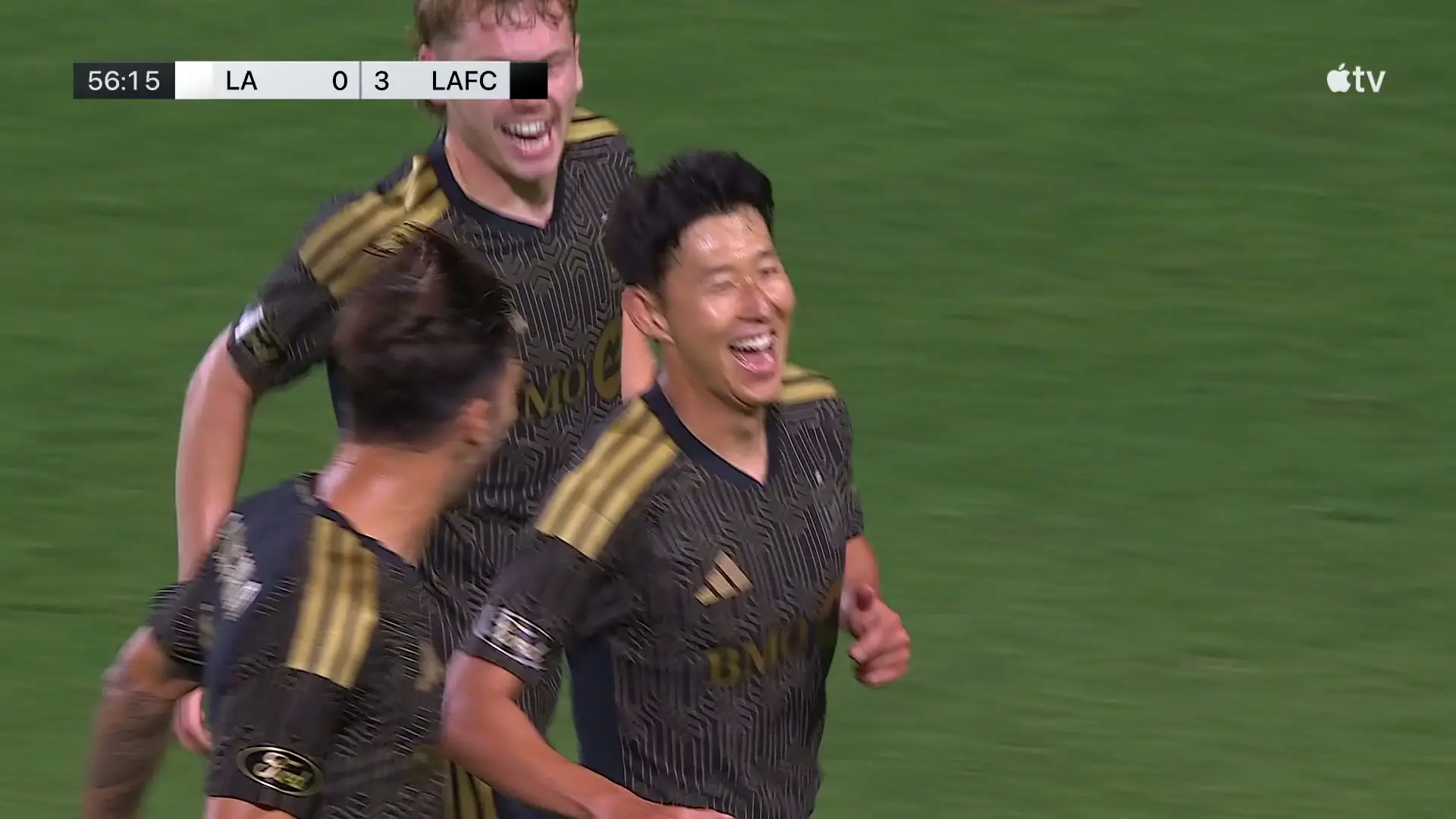 Son Heung-min brilha e LAFC domina o clássico com goleada