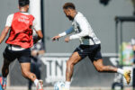 Santos intensifica preparação física em treino realizado neste sábado