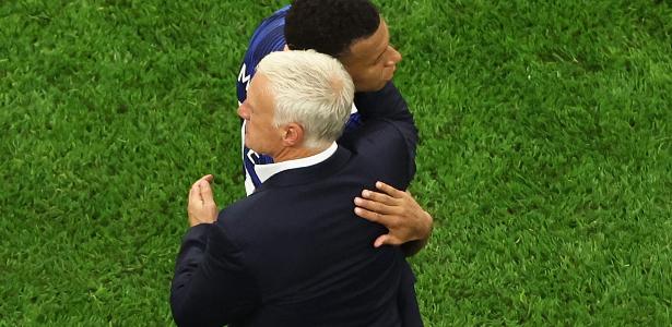 Mbappé se despede de Deschamps e lamenta fim de ciclo na França