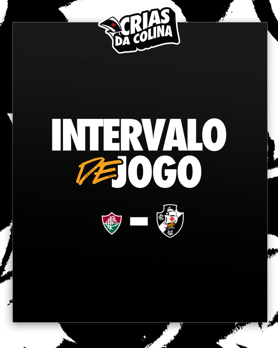 Sub-17 do Vasco enfrenta desvantagem no intervalo contra Fluminense pelo Carioca