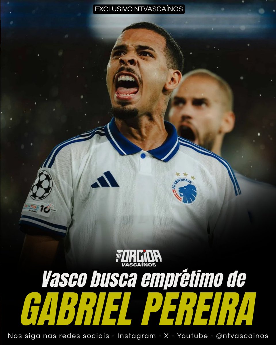 Vasco negocia contratação por empréstimo do zagueiro Gabriel Pereira