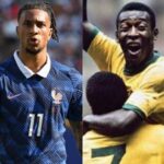 Michael Olise iguala marca histórica de Pelé em assistências na Copa do Mundo