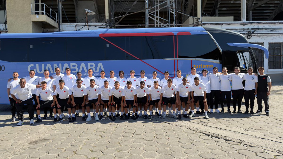 Vasco Sub-16 embarca para Macaé e inicia participação na Brasil Soccer Cup