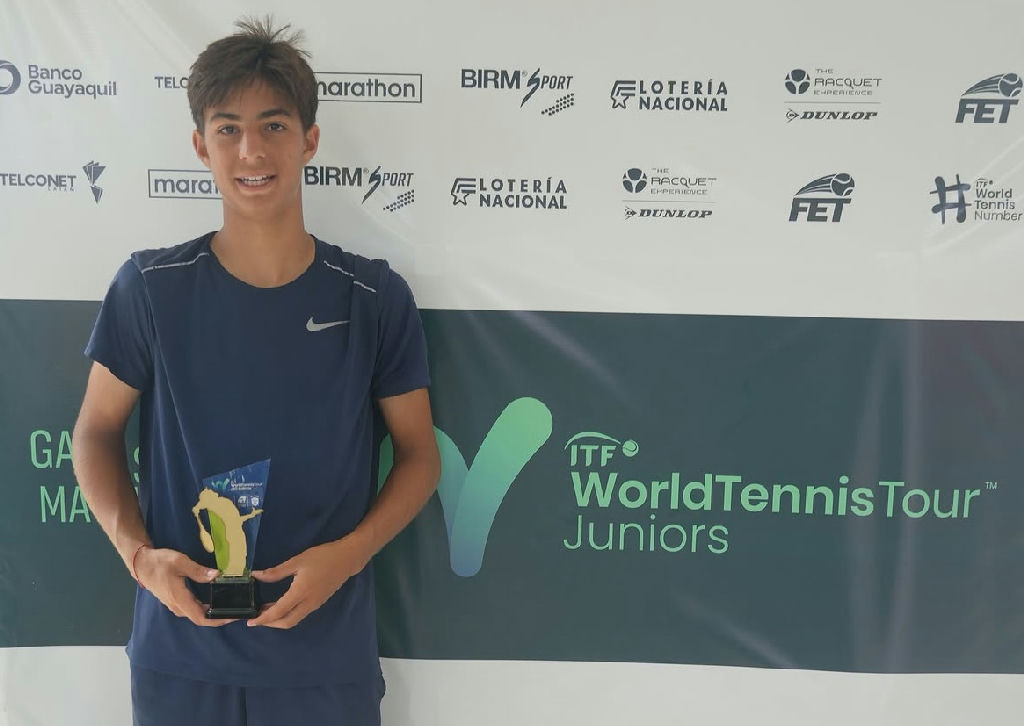 Mateus Bozzini conquista primeiro título no circuito juvenil em Salinas