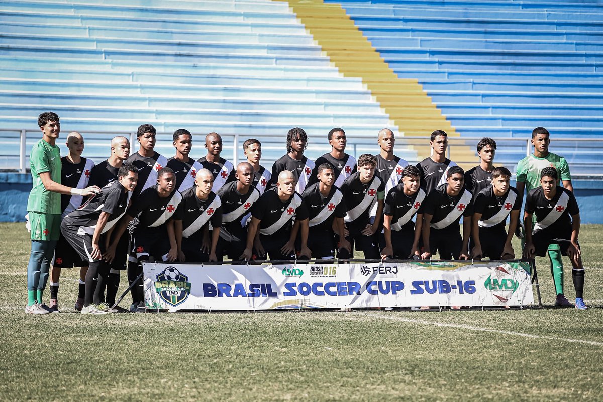 Vasco estreia com goleada expressiva na Brasil Soccer Cup Sub-16