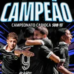 Botafogo conquista o sétimo título consecutivo no Campeonato Carioca Sub-13