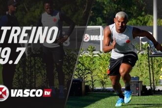 Vasco intensifica preparação física em treino realizado neste domingo