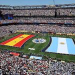 Atraso na final entre Espanha e Argentina reflete cultura de eventos nos Estados Unidos