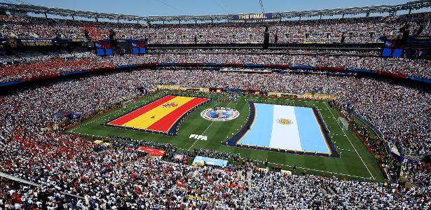Atraso na final entre Espanha e Argentina reflete cultura de eventos nos Estados Unidos
