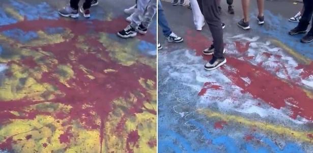 Vandalismo atinge bar de torcedores argentinos no bairro da Mooca em São Paulo