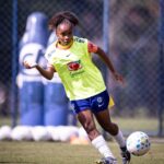 Yasmin Soares representa o Vasco em período de treinamentos da Seleção Brasileira Sub-17