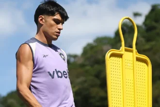 Joaquín Correa mantém rotina de treinos isolado enquanto aguarda definição no Botafogo