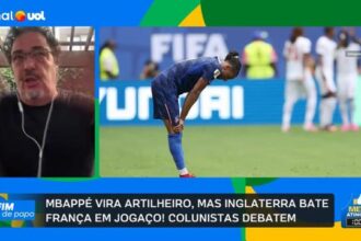Inglaterra supera França em duelo eletrizante e Mbappé alcança marca de artilheiro