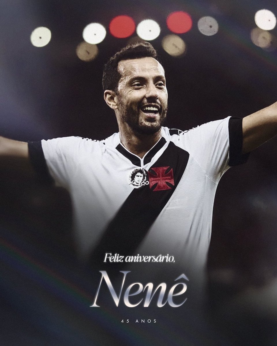 Nenê celebra 45 anos com marca histórica no Vasco da Gama