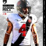 Vasco Almirantes oficializa a contratação do wide receiver Gabriel Piola