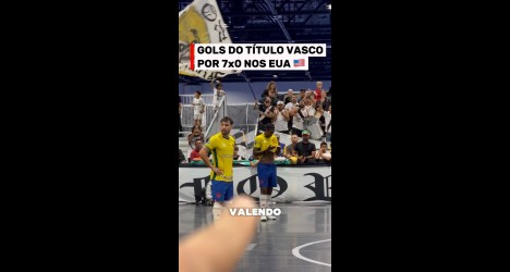 Vasco conquista o título do World Futsal Championships com goleada nos Estados Unidos