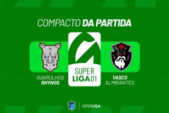 Superliga D1 registra vitória do Guarulhos Rhynos sobre o Vasco Almirantes