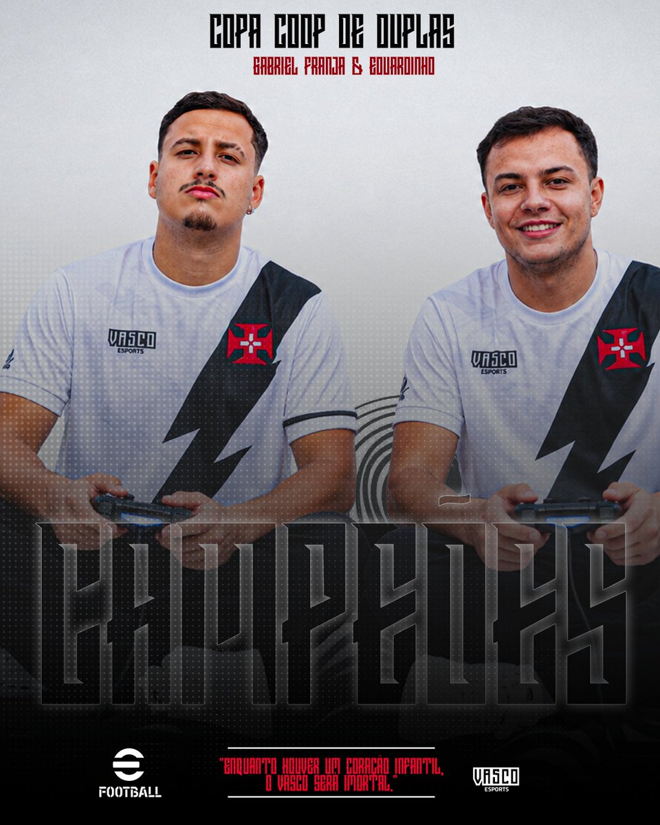 Vasco conquista título da Copa Coop de Duplas no eFootball