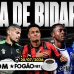 Botafogo abre janela de transferências COM cinco reforços encaminhados