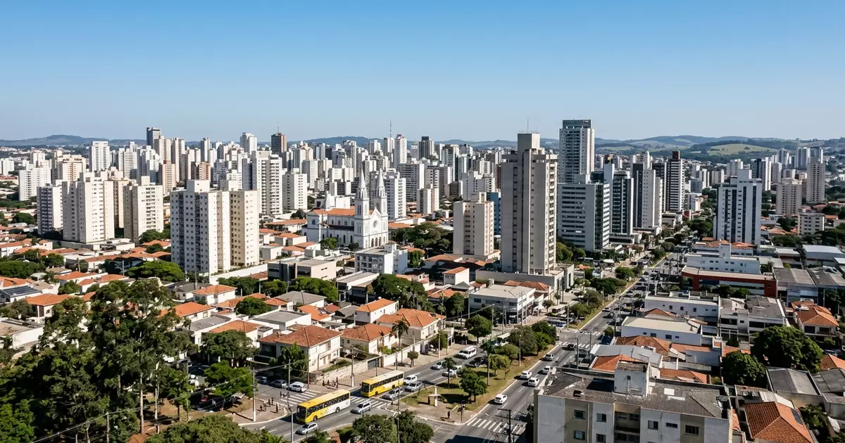 Campinas registra sol pleno e grande amplitude térmica nesta segunda-feira