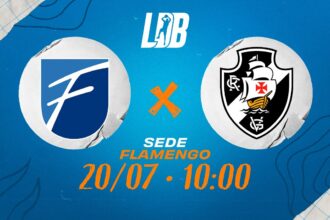 Unifacisa e Vasco se enfrentam pela LDB Sub-22 na sede do Flamengo