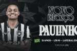 Paulinho é oficializado COMO primeiro reforço do Botafogo para a janela internacional