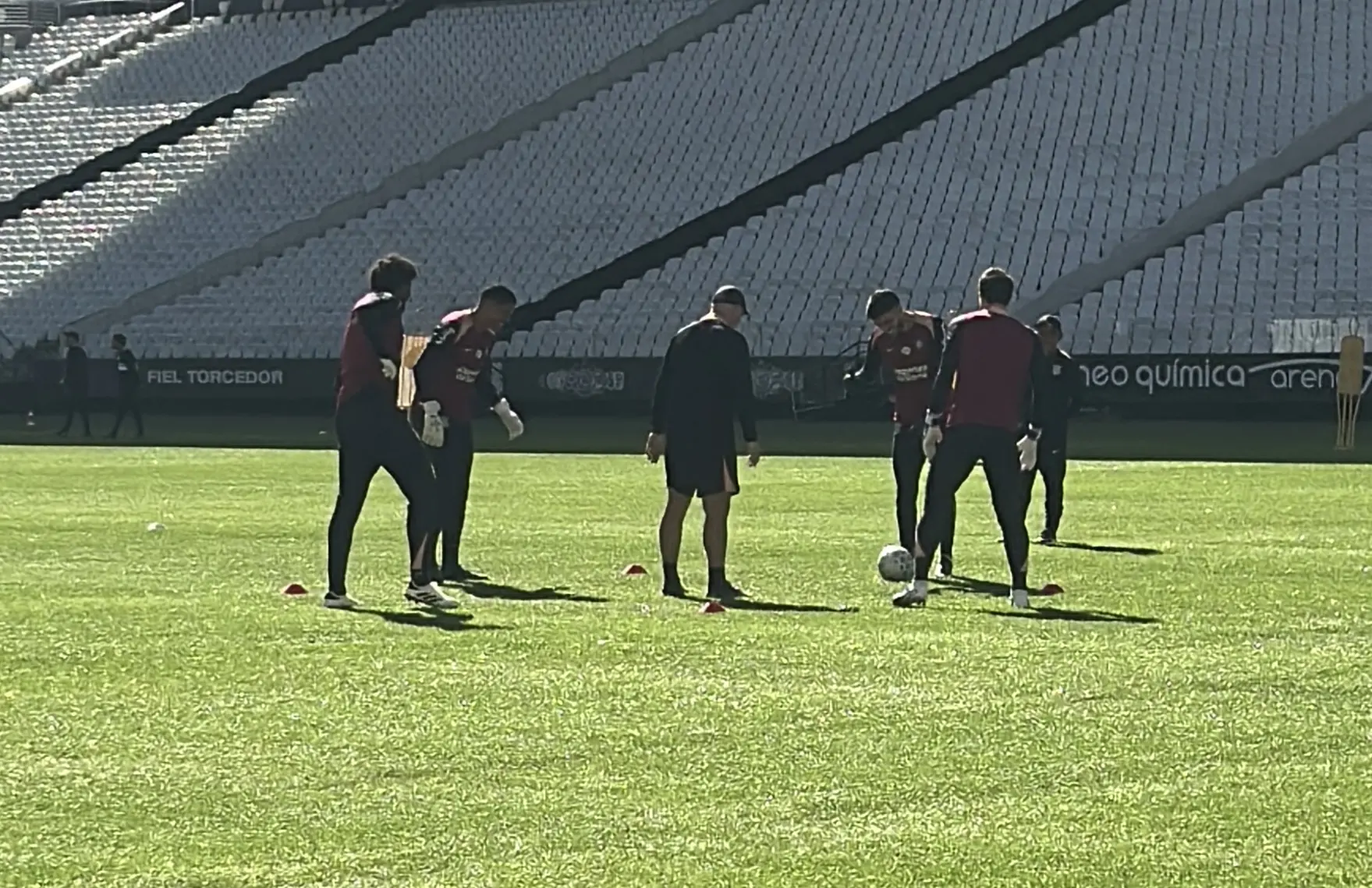 Corinthians intensifica preparação na Neo Química Arena para duelo contra o Remo